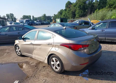 2015 Hyundai Elantra Se from USA, damaged, VIN 5NPDH4AE2FH595652
